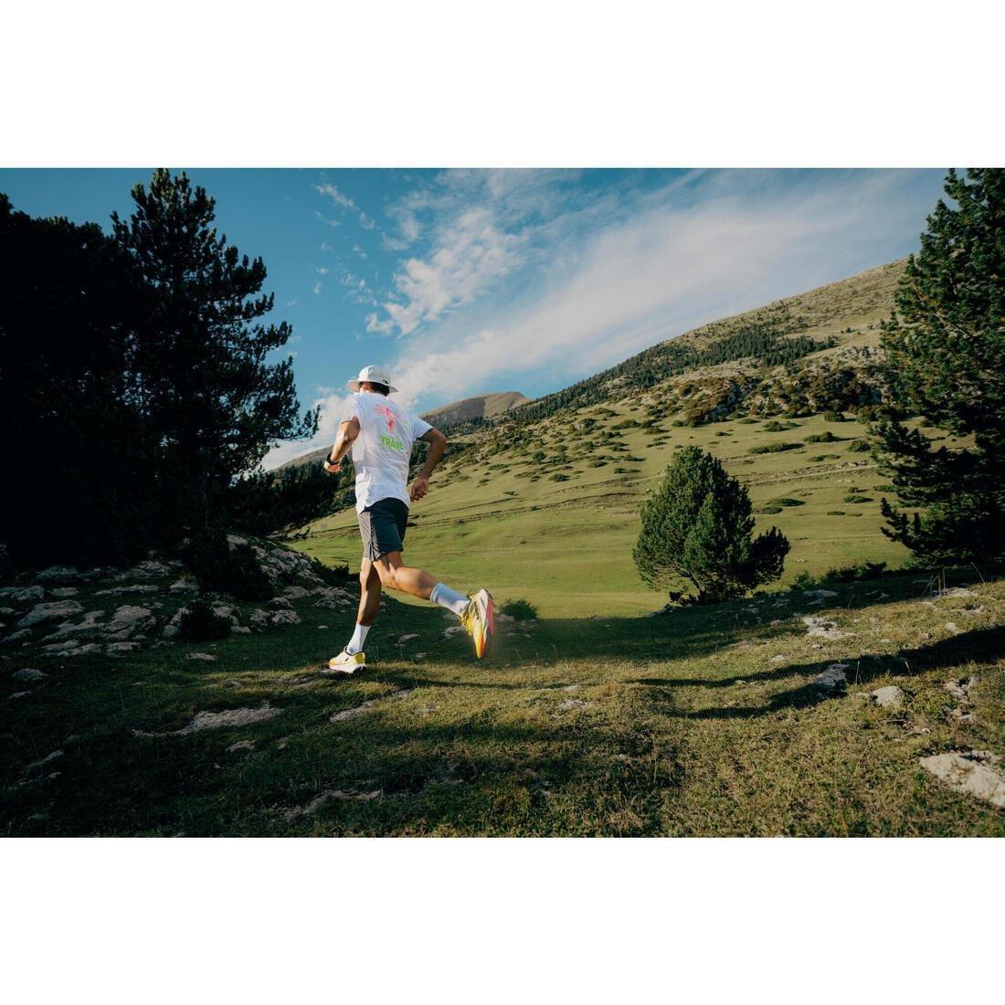 Ultralight Trail Running Sunhat - KIPRUN, Grey, No Color, large image number 7