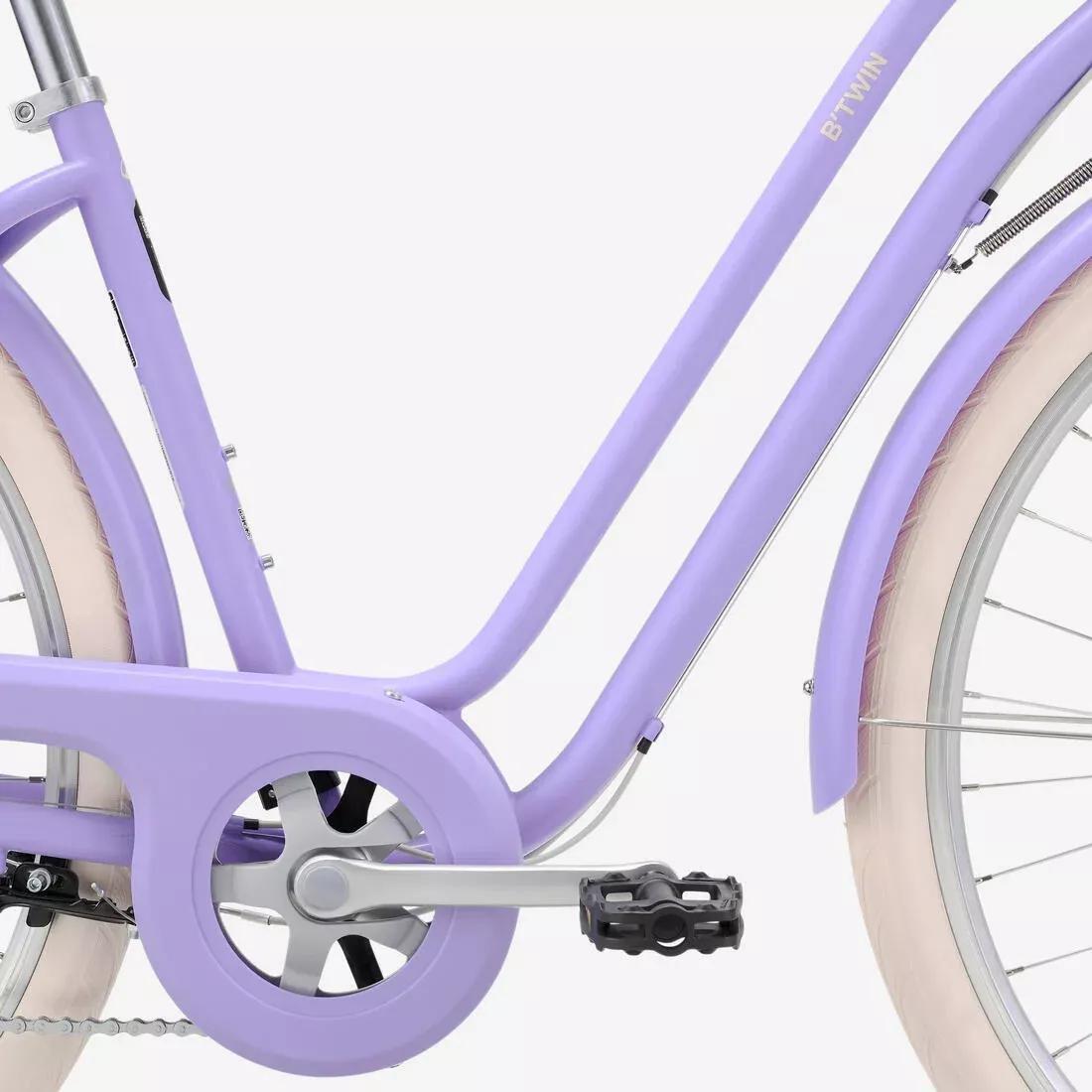 Fully-Equipped - 6-Speed Low Frame City Bike, Purple, No Color, large image number 5