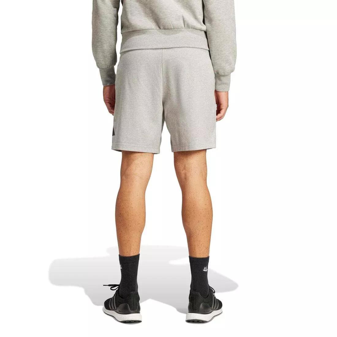 Essentials Big Logo Single Jersey Shorts, Grey, No Color, large image number 1