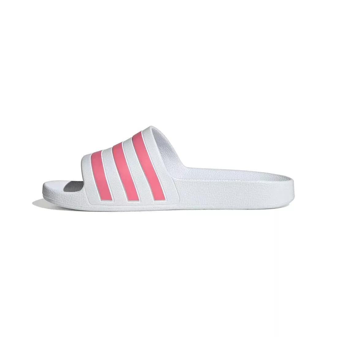 Adilette Aqua Slides, White, No Color, large image number 8