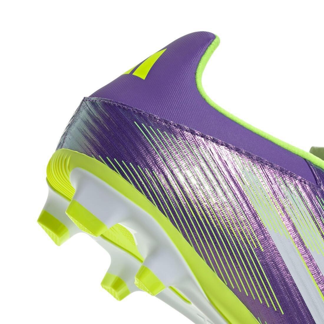 Unisex F50 Club Firm/Multi-Ground Boots, Purple, No Color, large image number 8