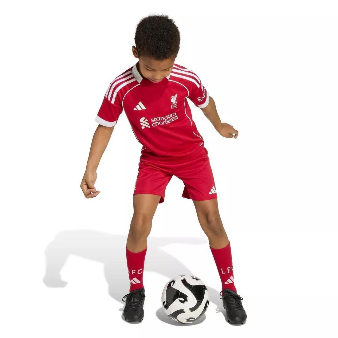 Kids Unisex Liverpool FC 25/26 Home Mini Kit, Red, No Color, large image number 3