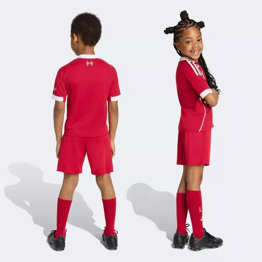 Kids Unisex Liverpool FC 25/26 Home Mini Kit, Red, No Color, large image number 5