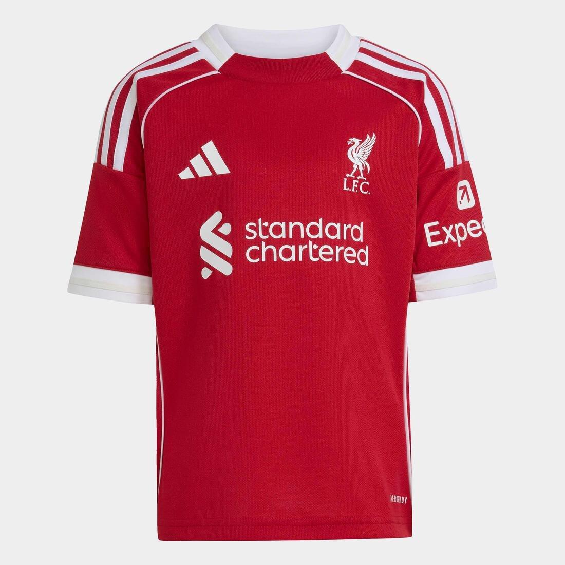 Kids Unisex Liverpool FC 25/26 Home Mini Kit, Red, No Color, large image number 7