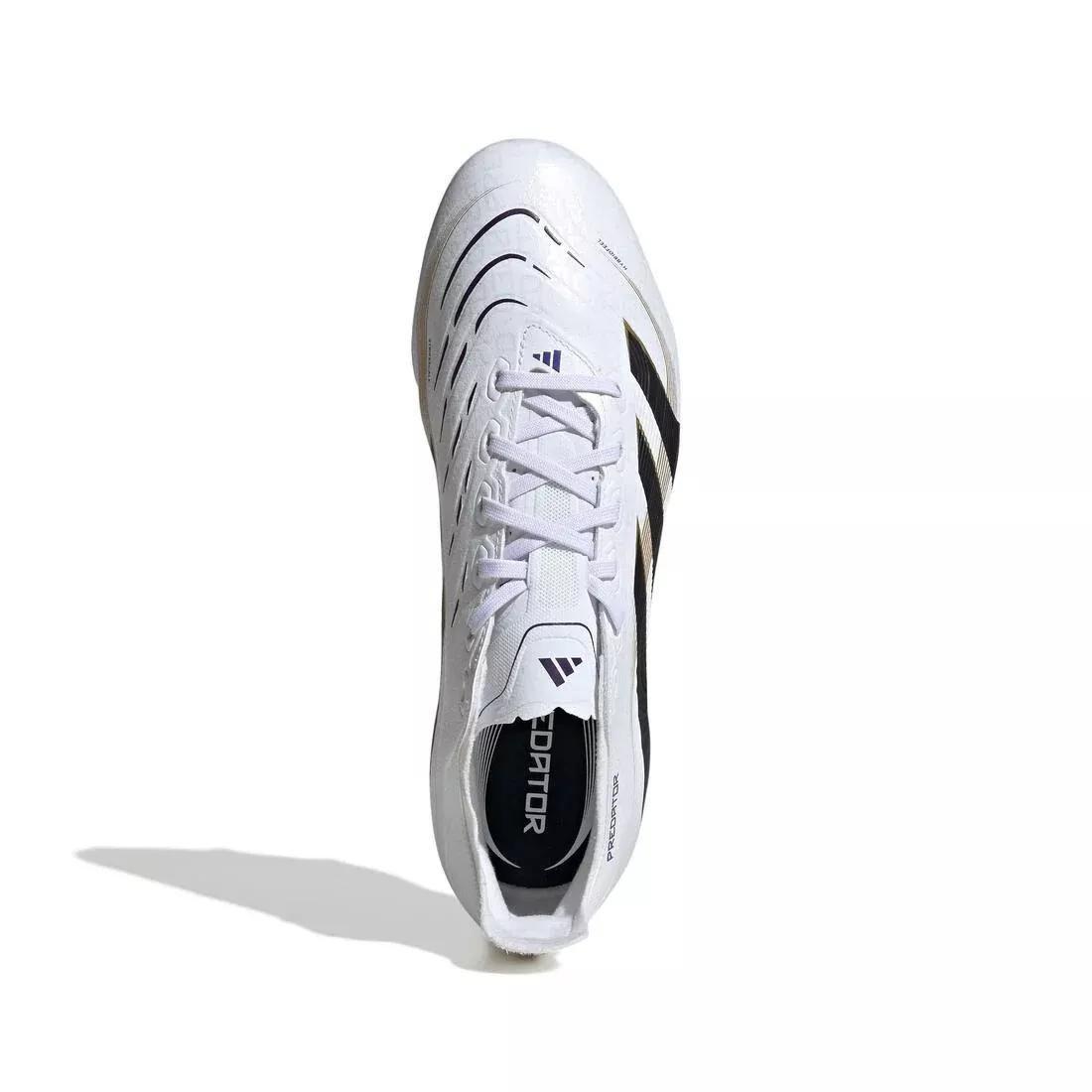 Unisex Predator League Firm/Multi-Ground Boots, White, No Color, large image number 3