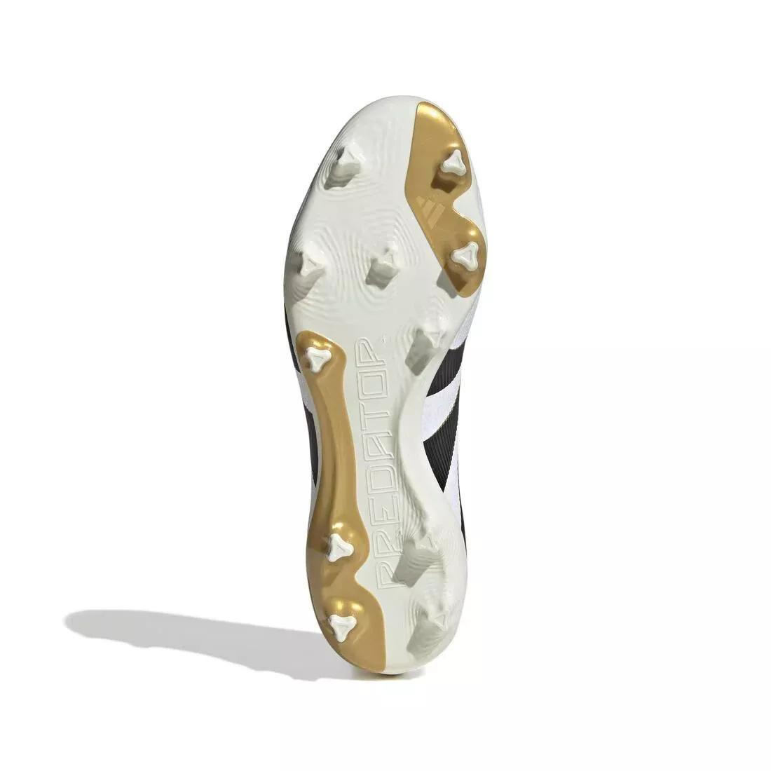Unisex Predator League Firm/Multi-Ground Boots, White, No Color, large image number 4