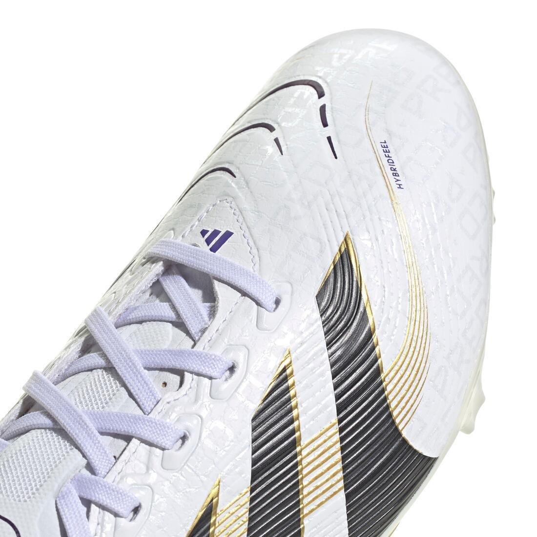 Unisex Predator League Firm/Multi-Ground Boots, White, No Color, large image number 6