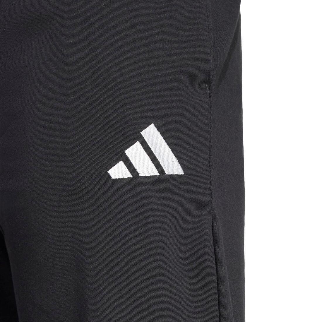 Essentials Small Logo Single Jersey Joggers, Black, No Color, large image number 3
