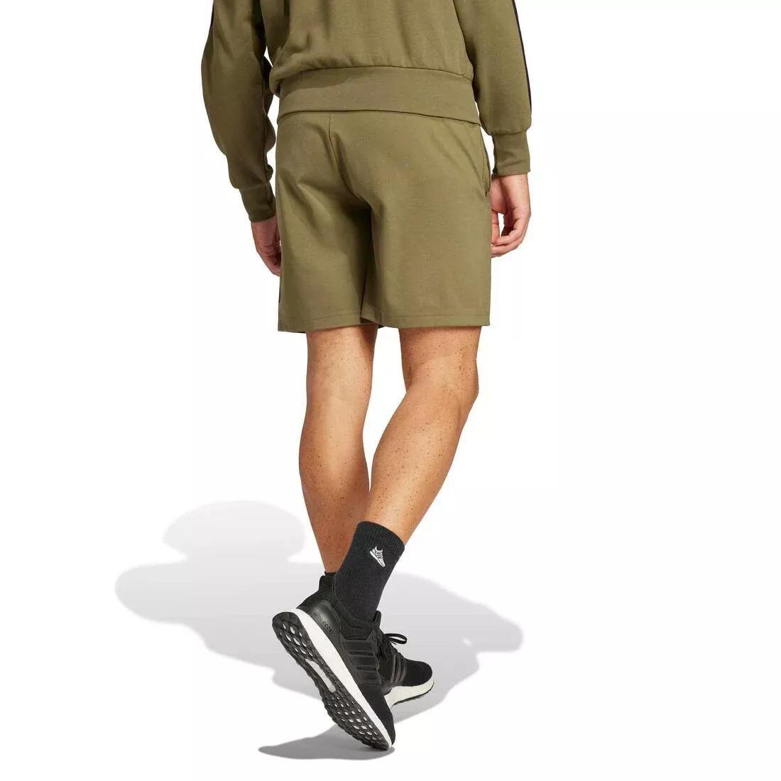 Essentials Big Logo Single Jersey Shorts, Green, No Color, large image number 2