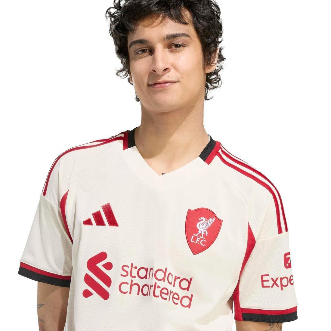 Liverpool FC 25/26 Away Jersey, White, No Color, large image number 3