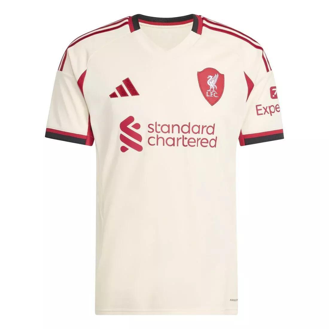 Liverpool FC 25/26 Away Jersey, White, No Color, large image number 4