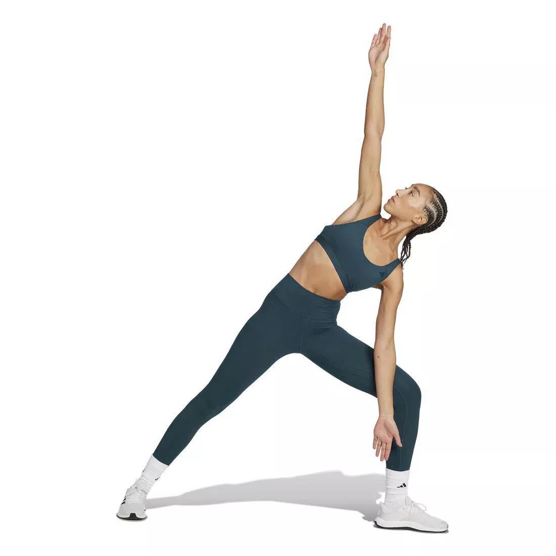 All Me Essentials Medium Support Bra, Green, No Color, large image number 2