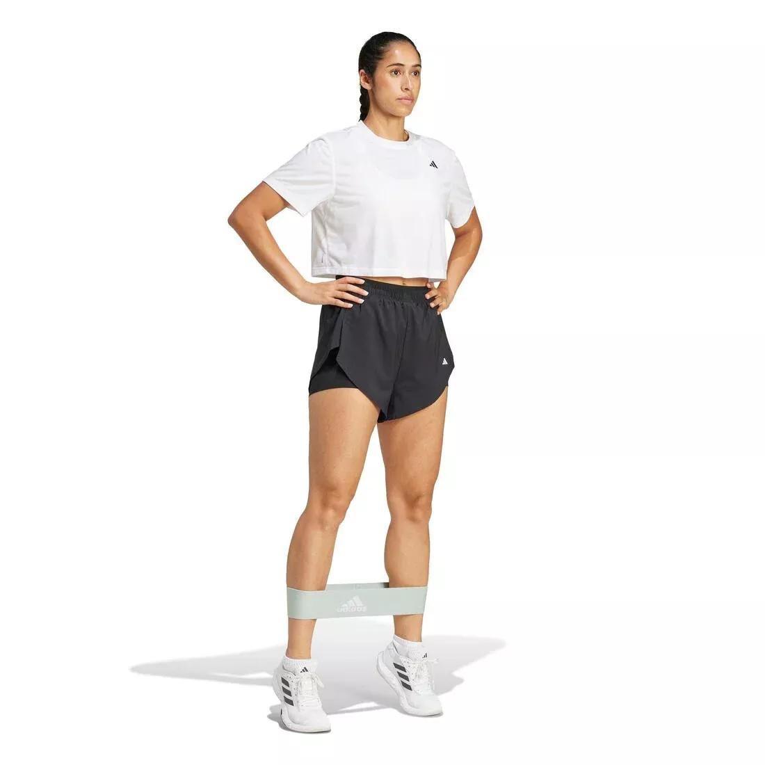 Train Essentials Boxy Workout T-Shirt, White, No Color, large image number 2