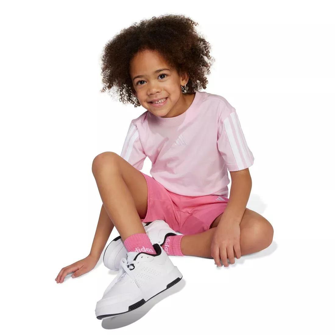 Kids Unisex Essentials Tee Set, Pink, No Color, large image number 5