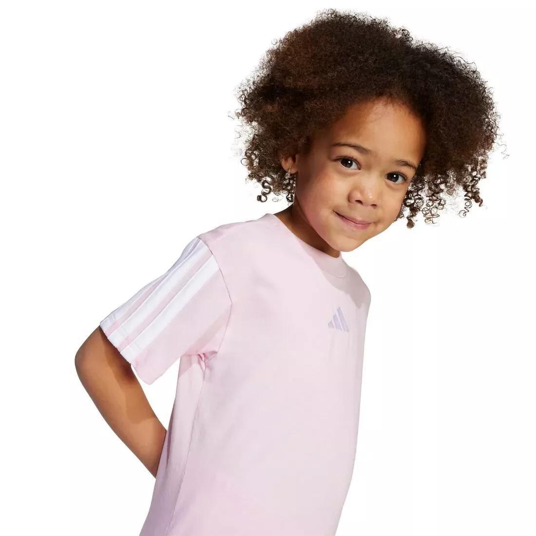 Kids Unisex Essentials Tee Set, Pink, No Color, large image number 6