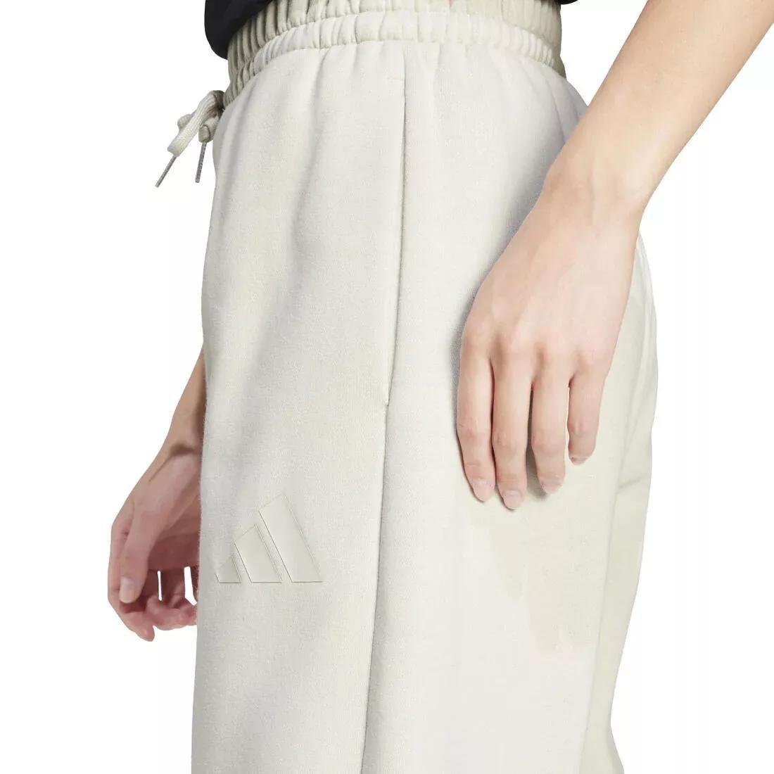 Essentials Contemporary Logo Fleece Barrel Pants, Grey, , large image number 4