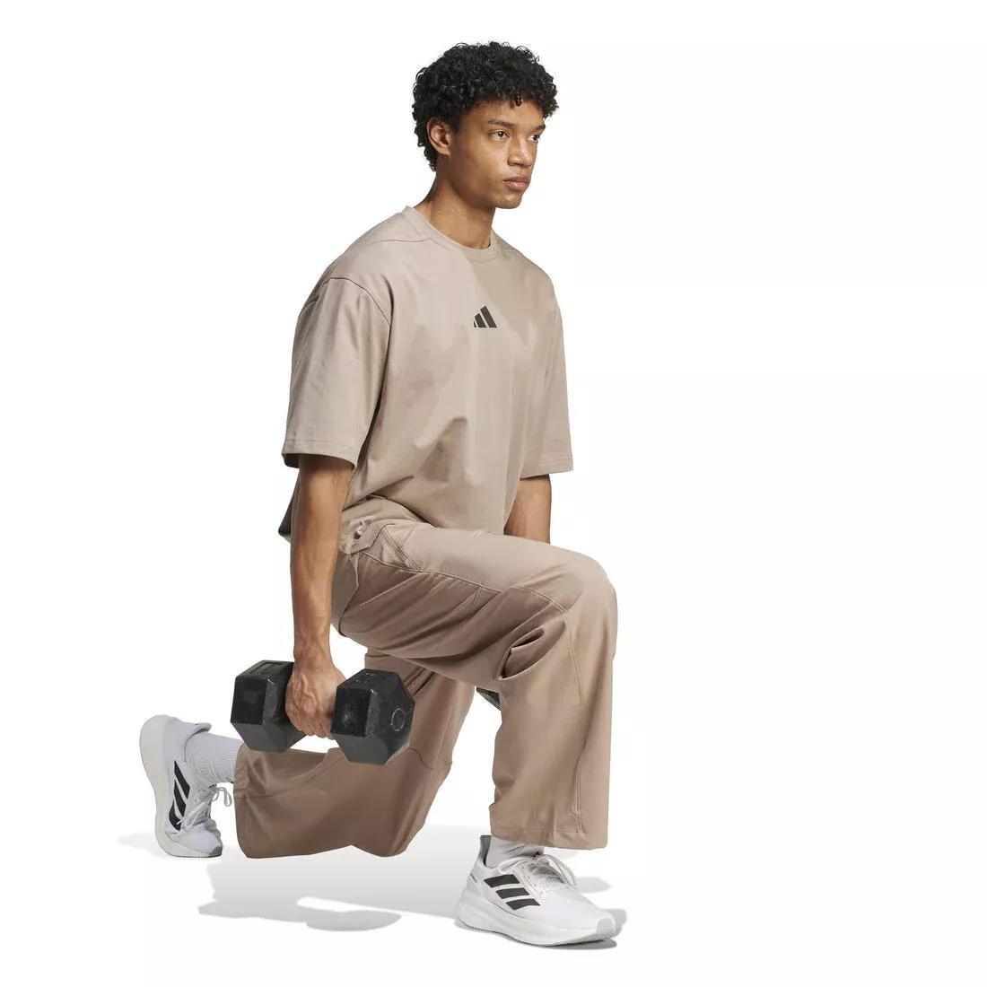 Power Oversize T-Shirt, Brown, No Color, large image number 2