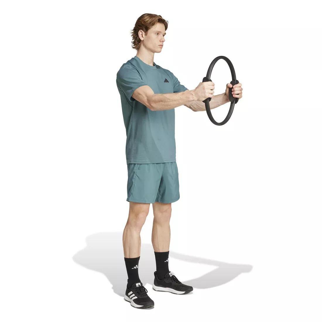 Train Essentials Woven Training Shorts, Green, , large image number 2
