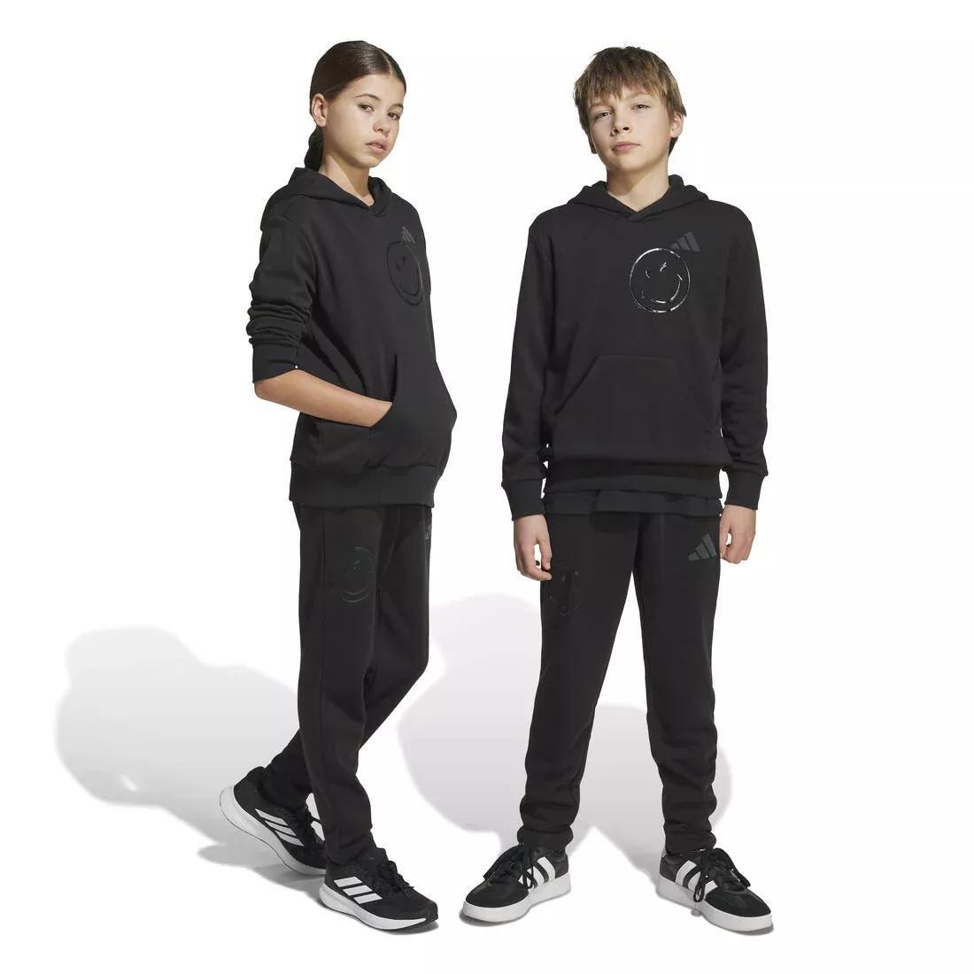 Kids Unisex adidas X Smileyworld Joggers, Black, , large image number 2
