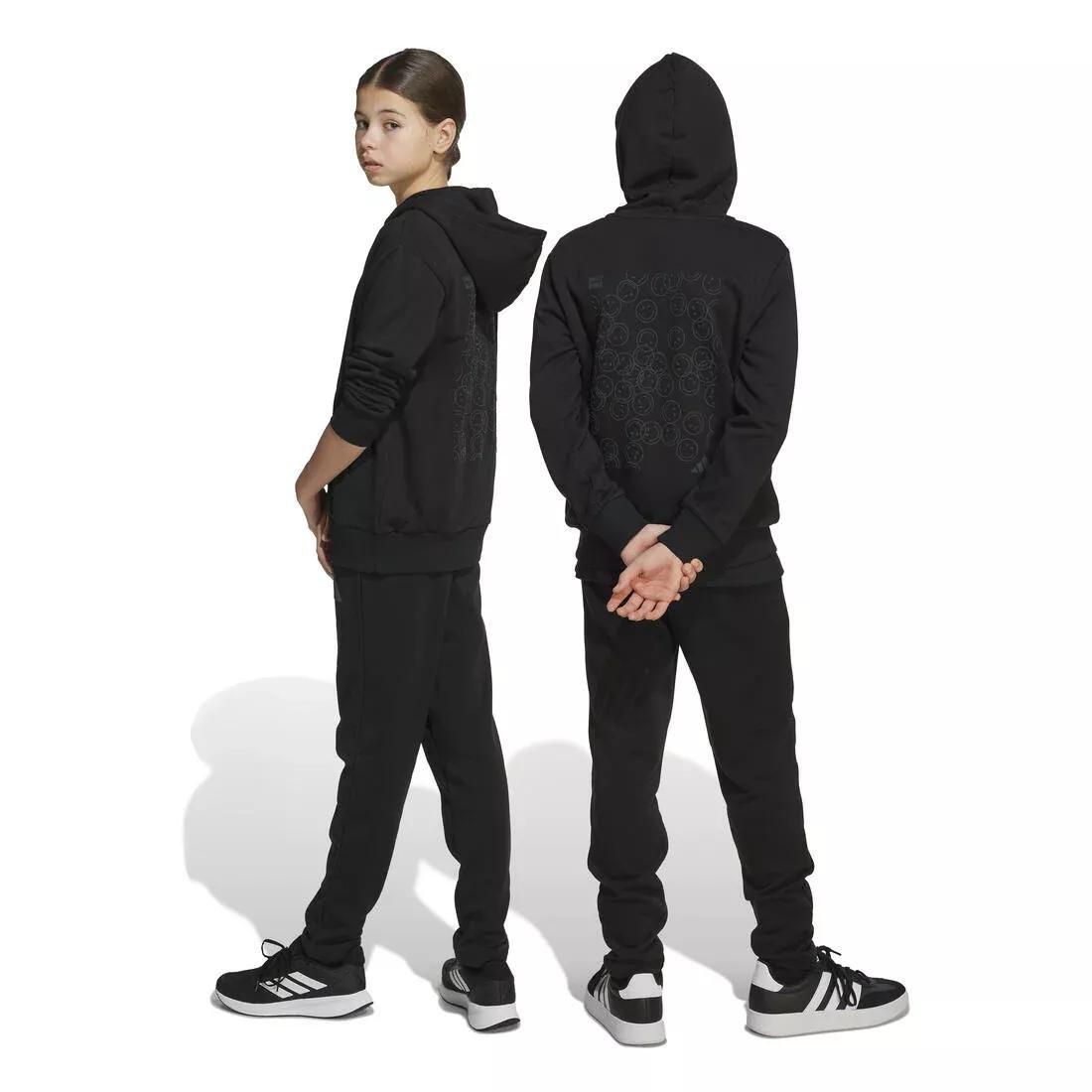 Kids Unisex adidas X Smileyworld Joggers, Black, , large image number 4
