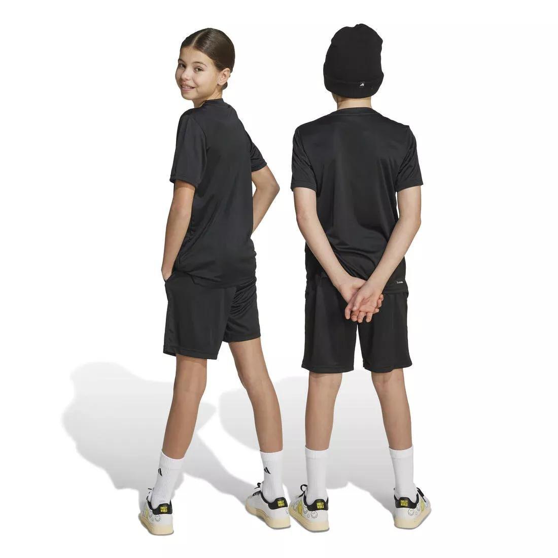 Kids Unisex adidas X Smileyworld Training Shorts, Black, No Color, medium