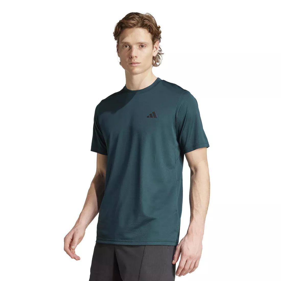 Train Essentials Training T-Shirt, Green, , large image number 1