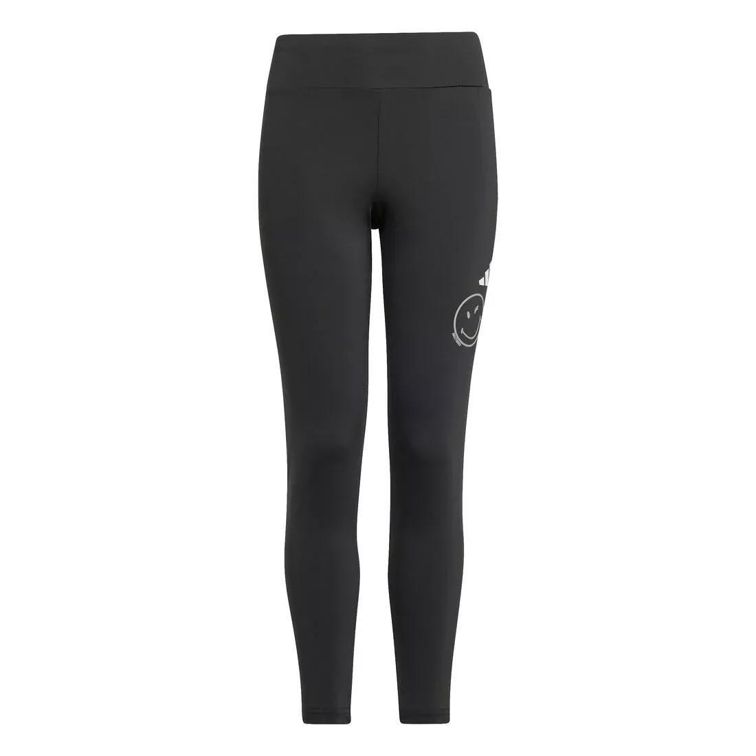 Kids adidas X Smileyworld Training Leggings , Black, No Color, large image number 5