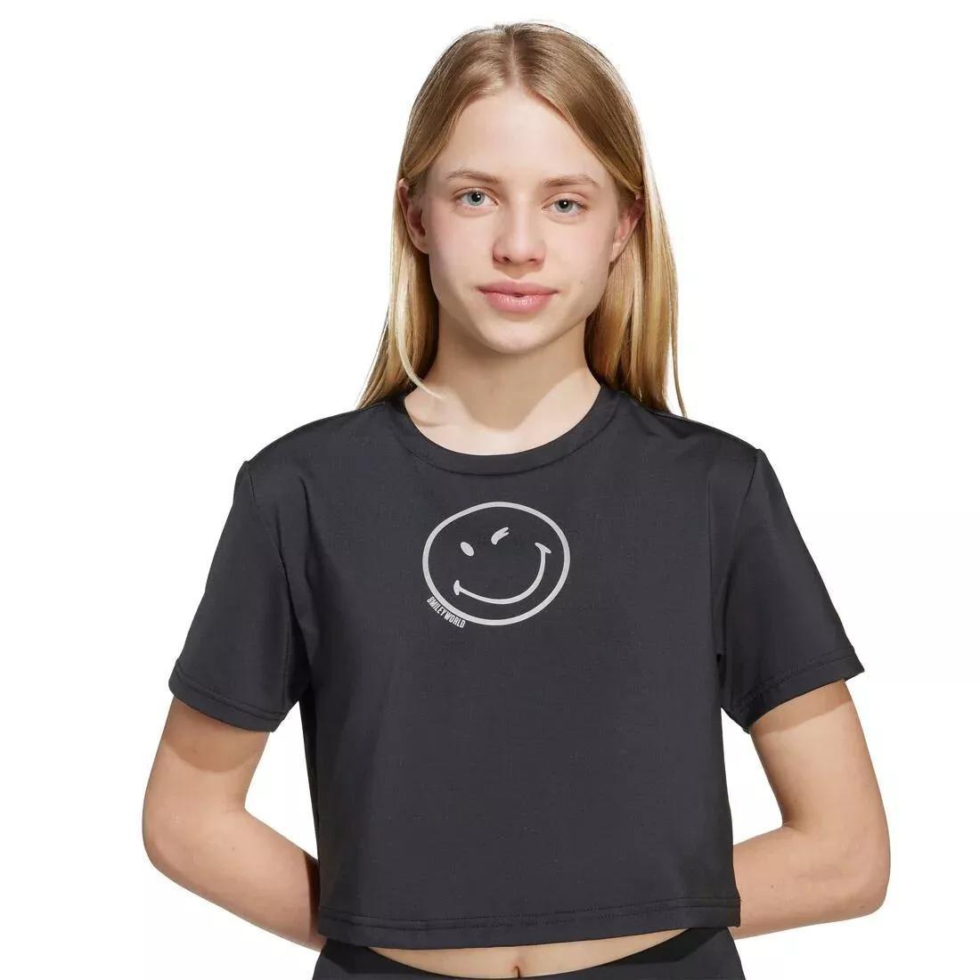 Kids adidas X Smileyworld Training T-Shirt , Black, No Color, large image number 3