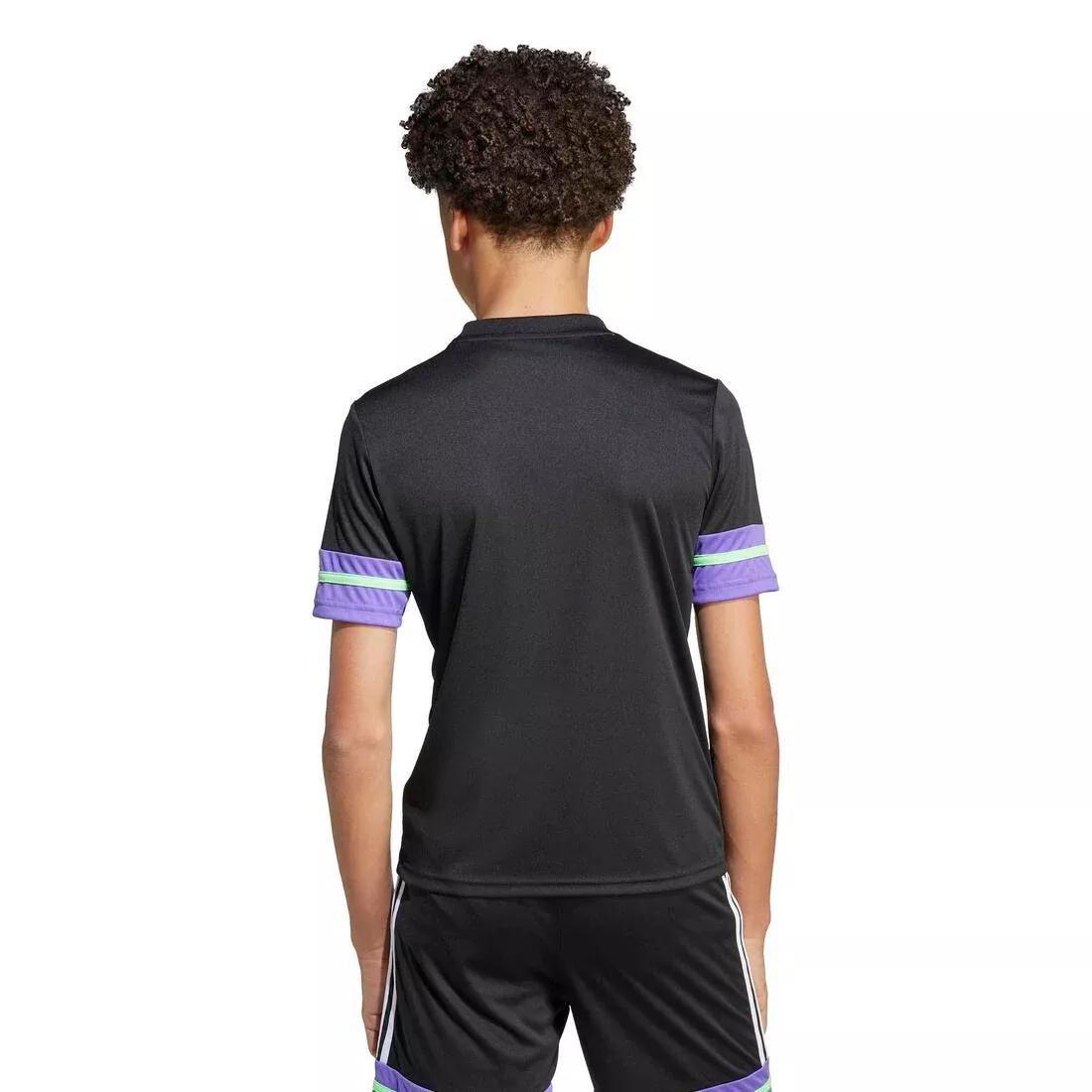 Kids Unisex F50 Short Sleeve Jersey, Black, No Color, large image number 4