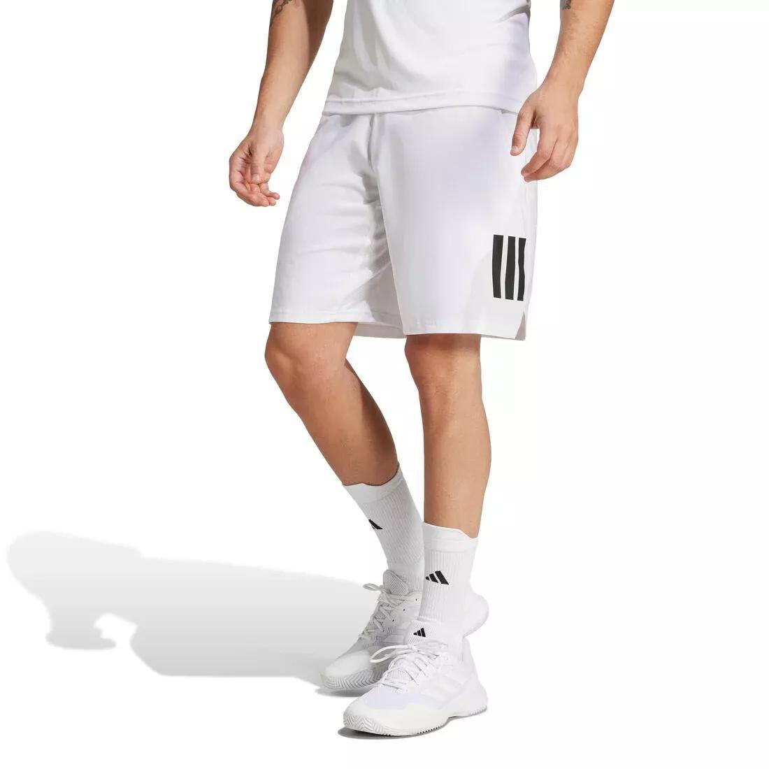 Club Tennis Climacool 3-Stripes Shorts, White, No Color, large image number 0