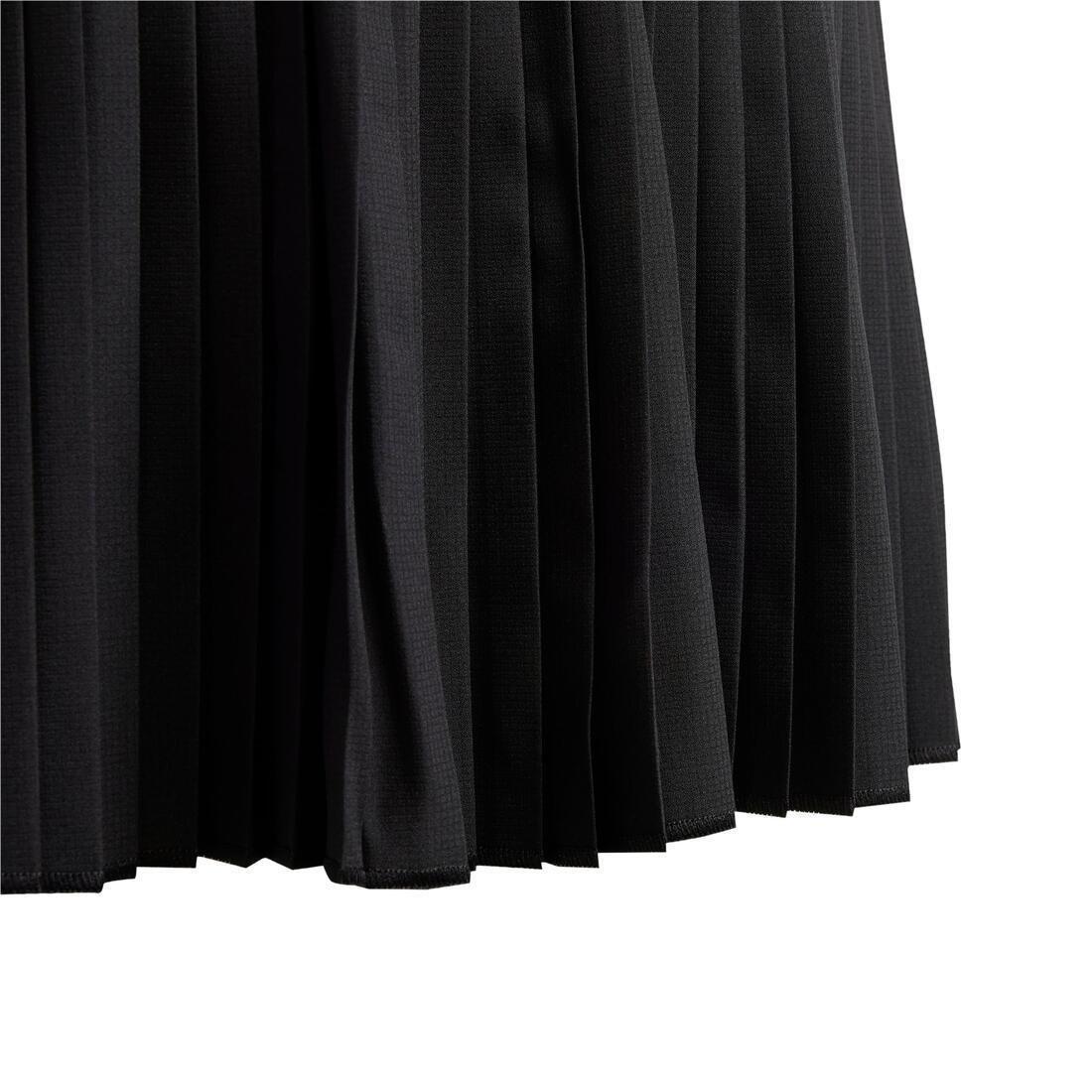 Kids Unisex Club Tennis Climacool Pleated Skirt, Black, , large image number 1