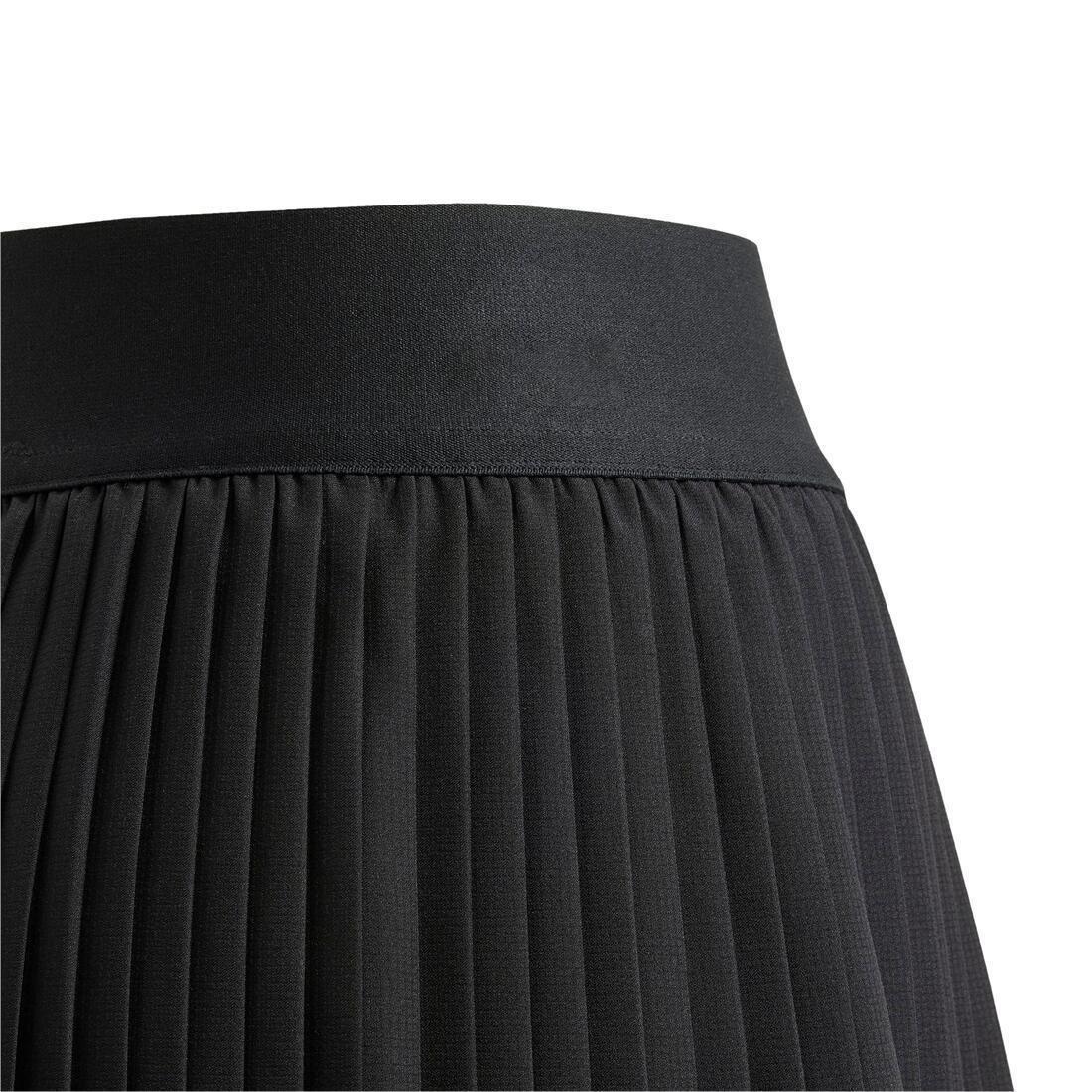 Kids Unisex Club Tennis Climacool Pleated Skirt, Black, , large image number 2