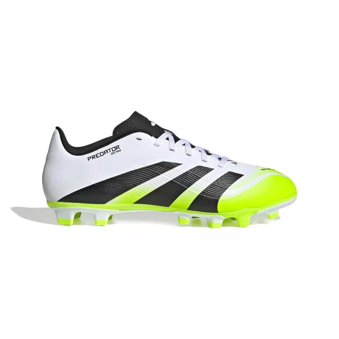 Adults Predator Club Firm/Multi-Ground Boots, White, , medium