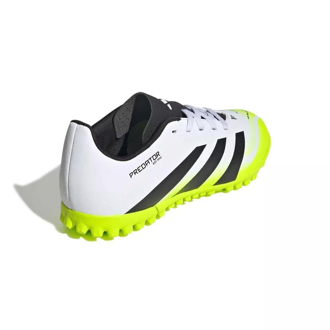Kids Unisex Predator Club Turf Boots, White, No Color, medium