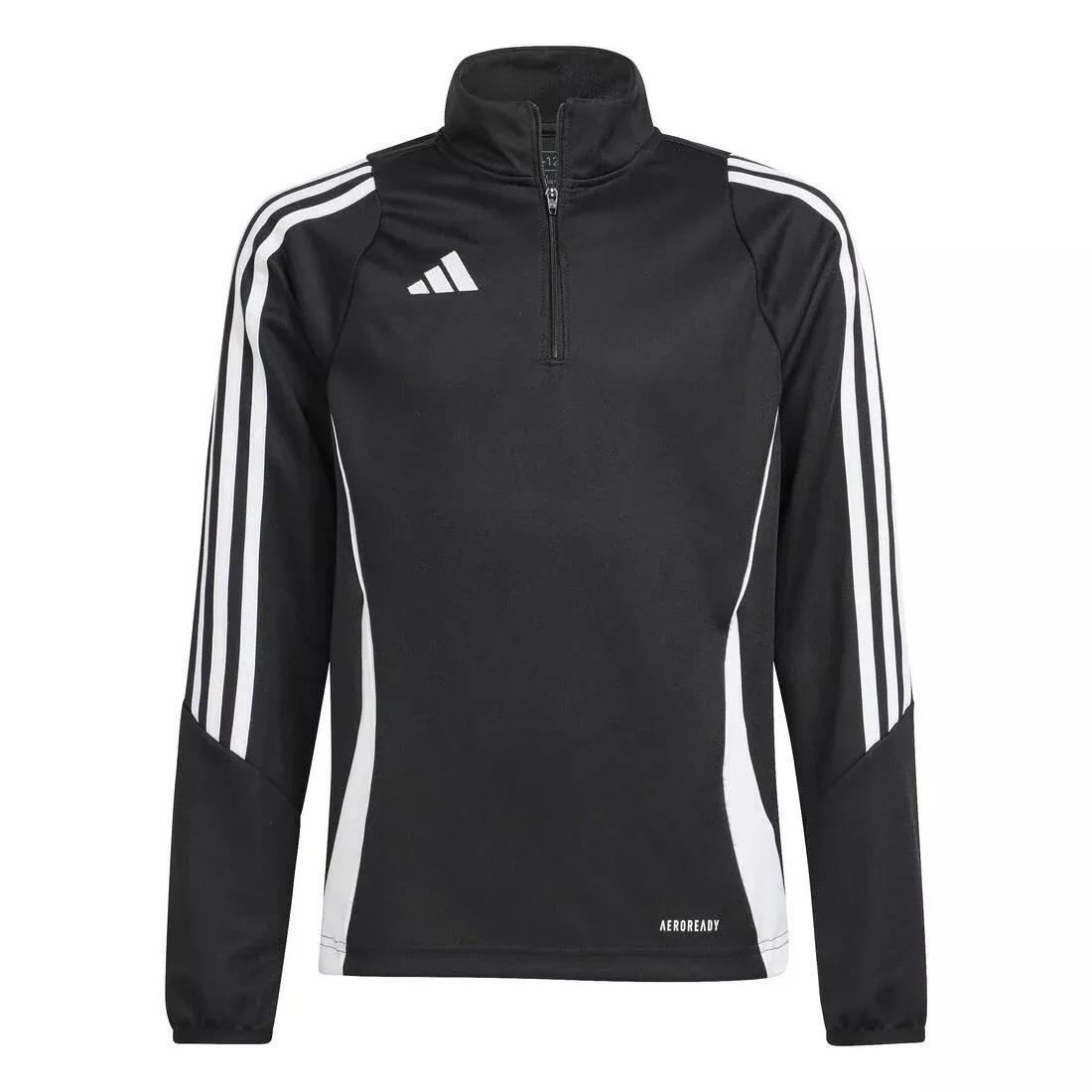 Kids Unisex Tiro 24 Training Top, Black, No Color, medium