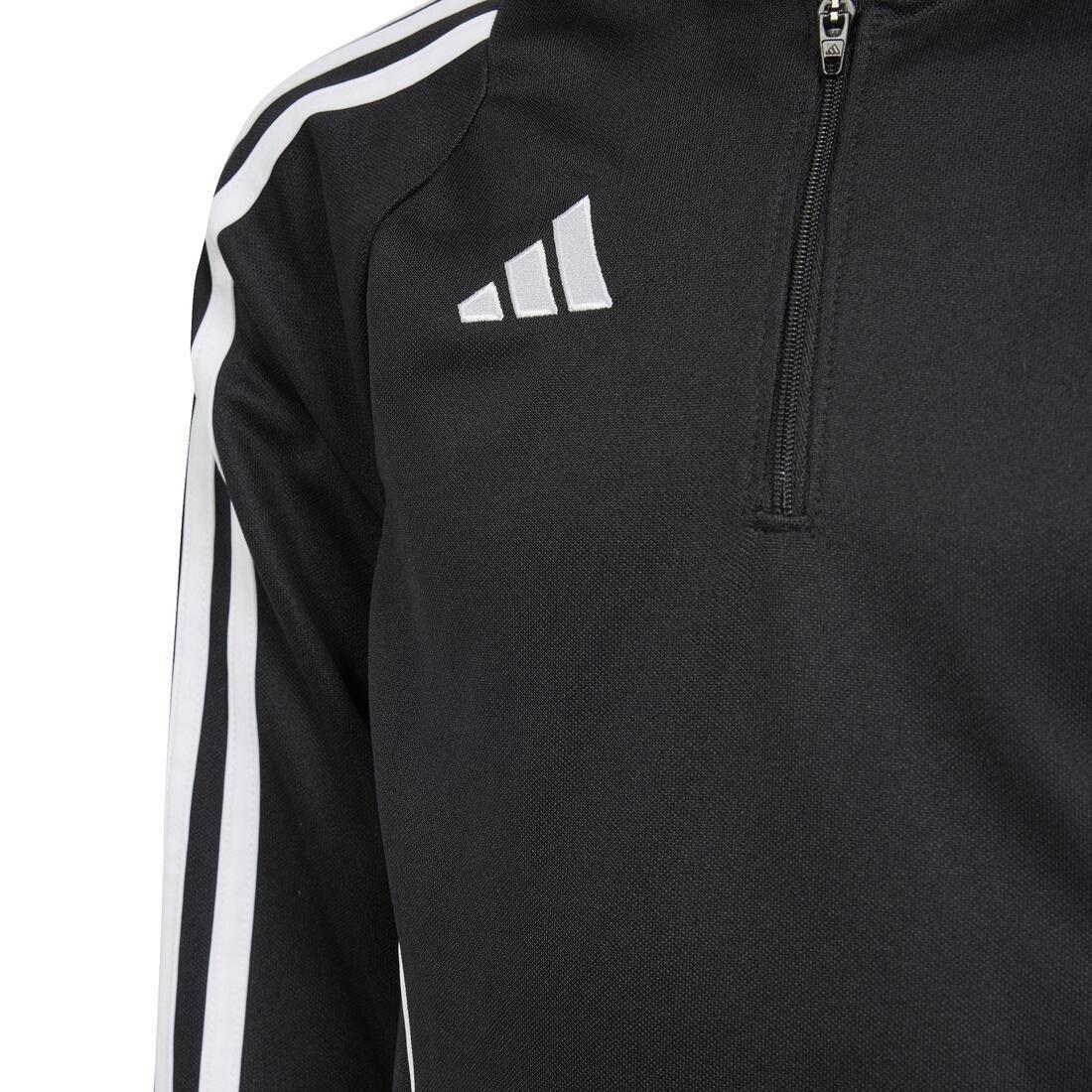 Kids Unisex Tiro 24 Training Top, Black, No Color, large image number 2