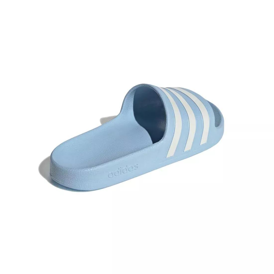 Adilette Aqua Slides, Blue, No Color, medium