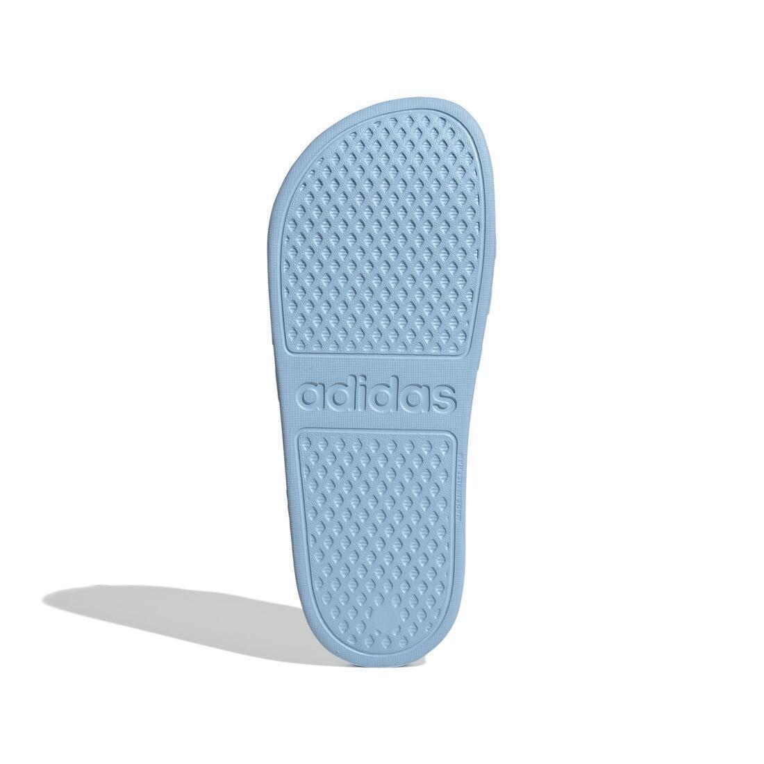 Adilette Aqua Slides, Blue, No Color, large image number 4