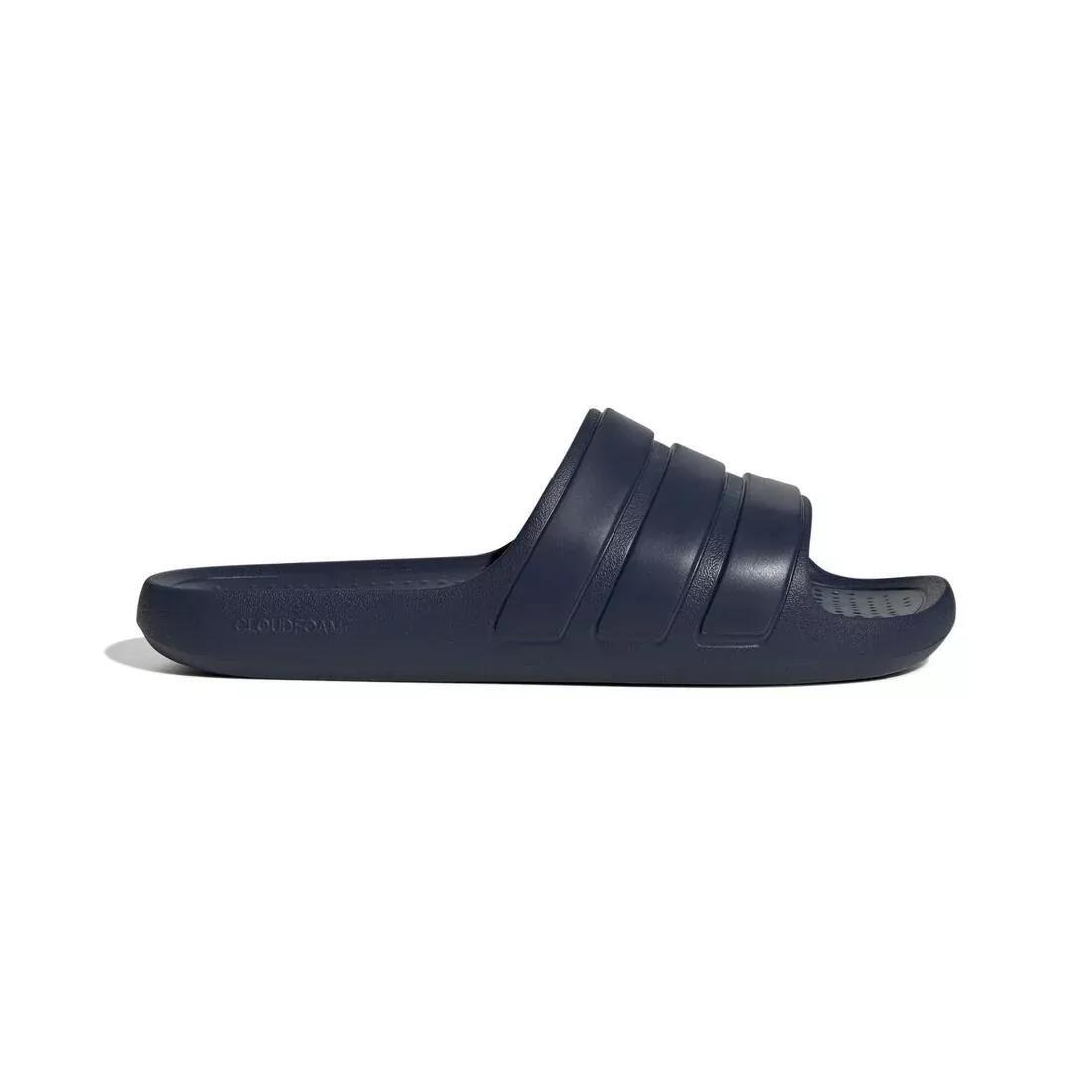 Unisex Adilette Flow Slides, Blue, No Color, large image number 0