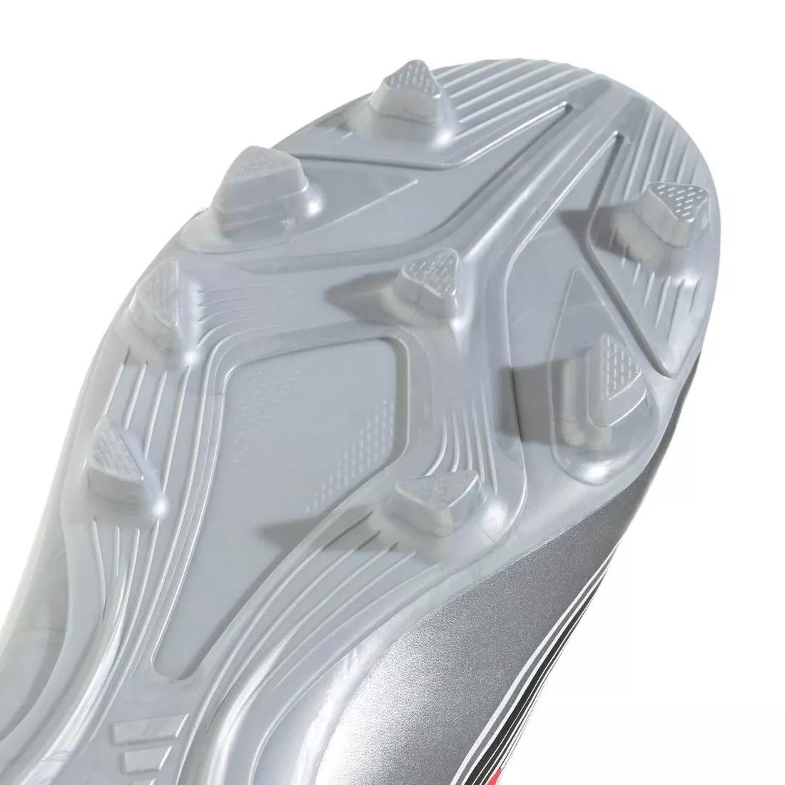 Kids Unisex F50 Messi Club Firm/Multi-Ground Boots, White, No Color, large image number 9