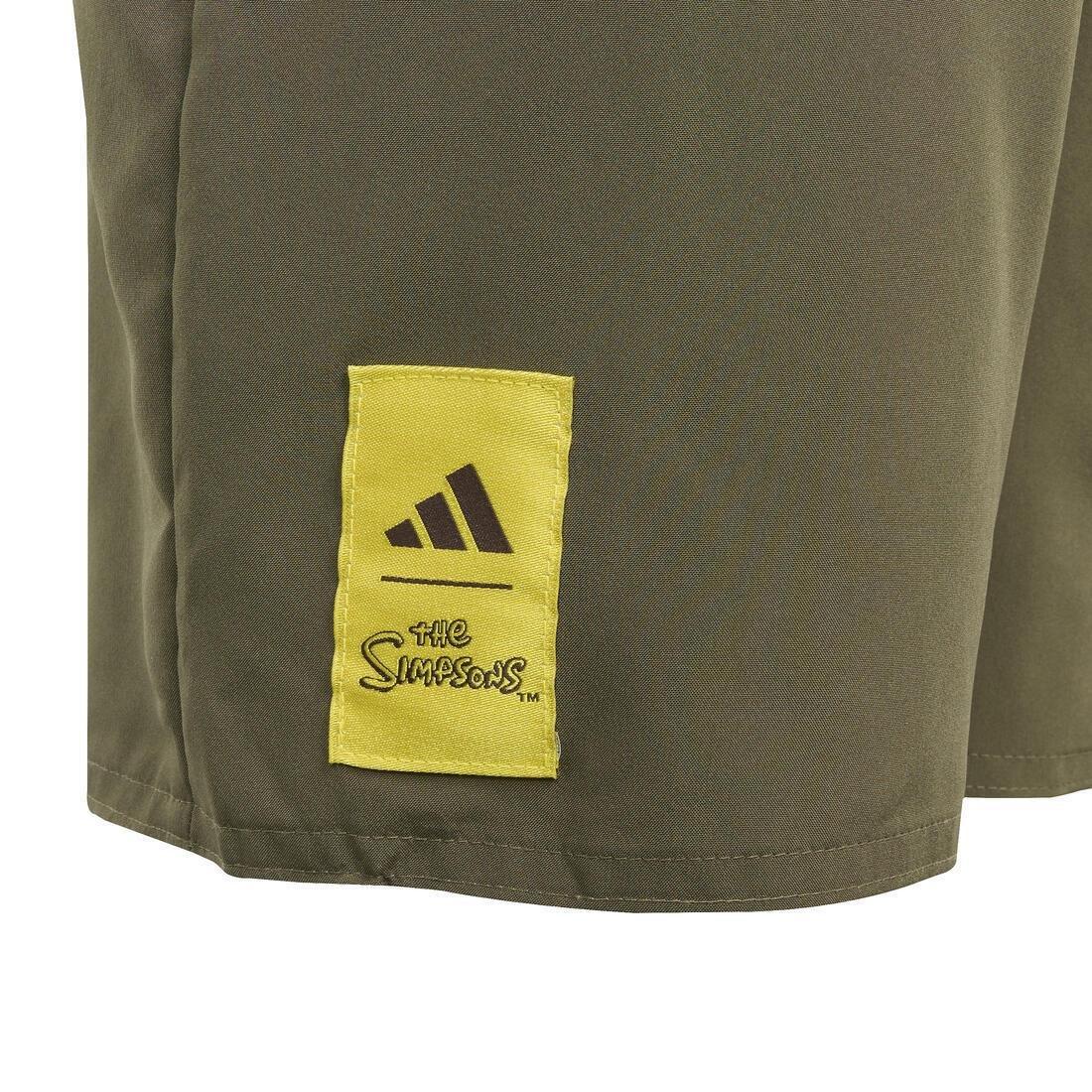 Kids adidas The Simpsons Swim Shorts , Green, No Color, large image number 3