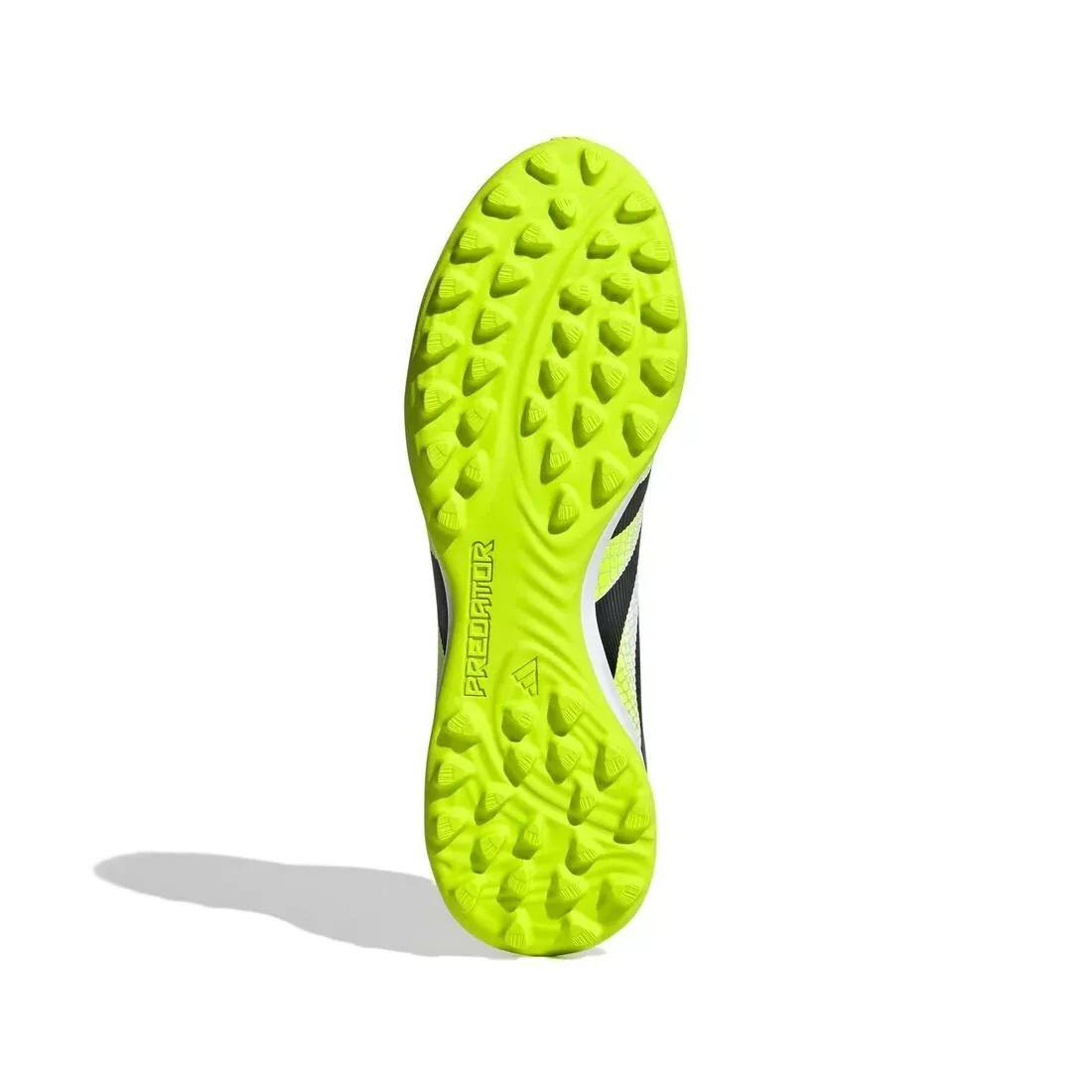 Unisex Predator League Fold-Over Tongue Turf Boots, White, No Color, large image number 5