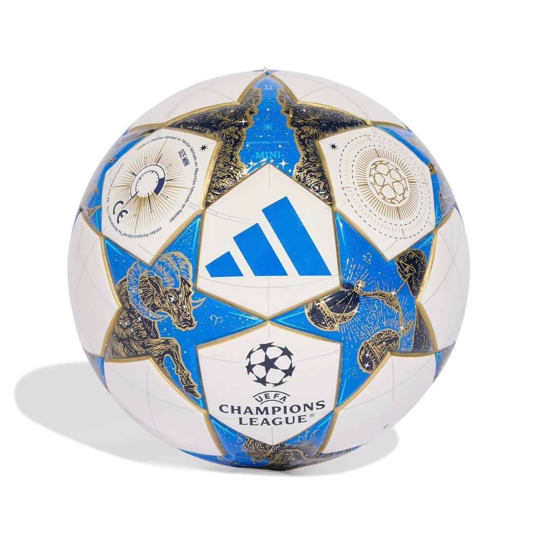 UCL 25/26 League Stage Mini Ball, White, No Color, medium