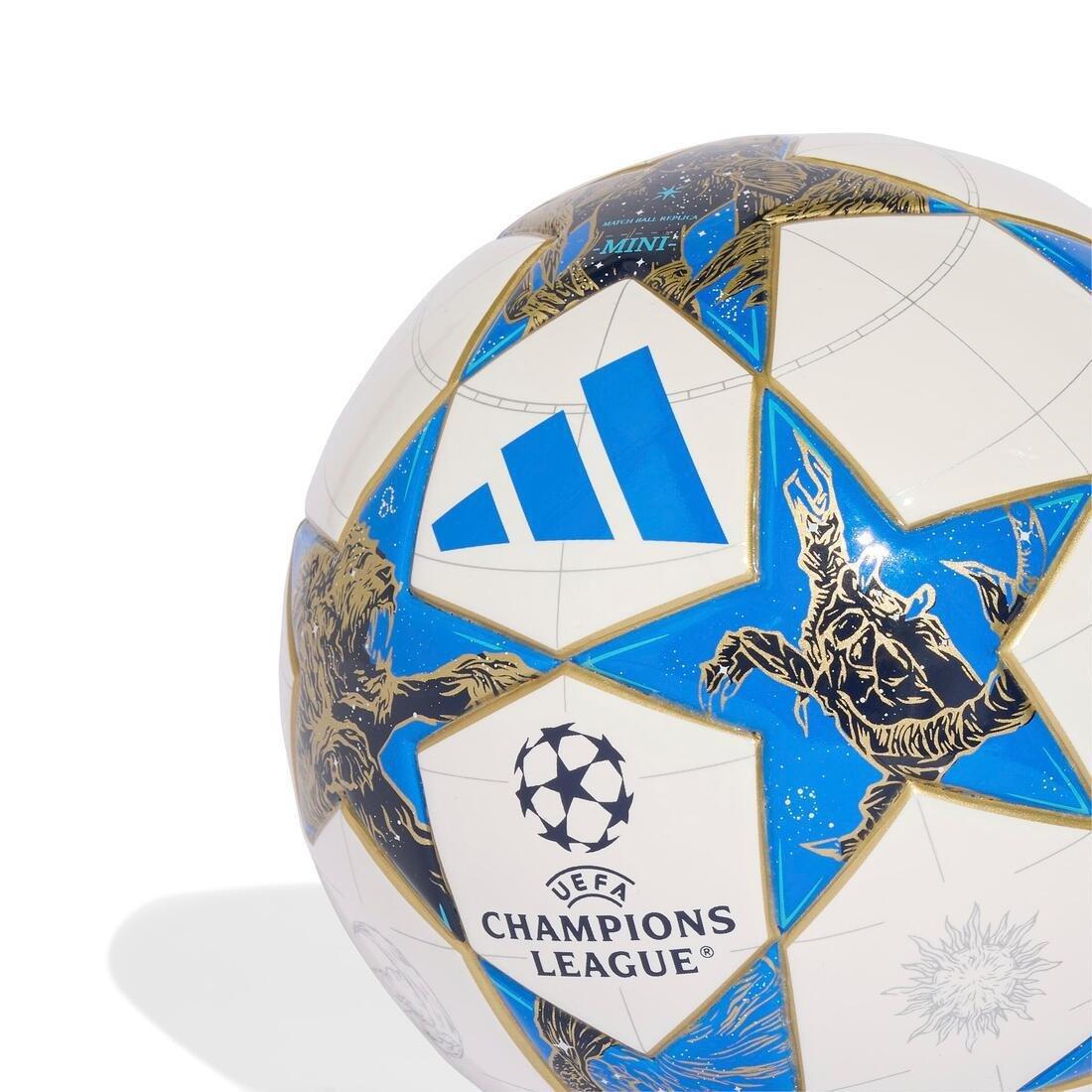 UCL 25/26 League Stage Mini Ball, White, No Color, medium
