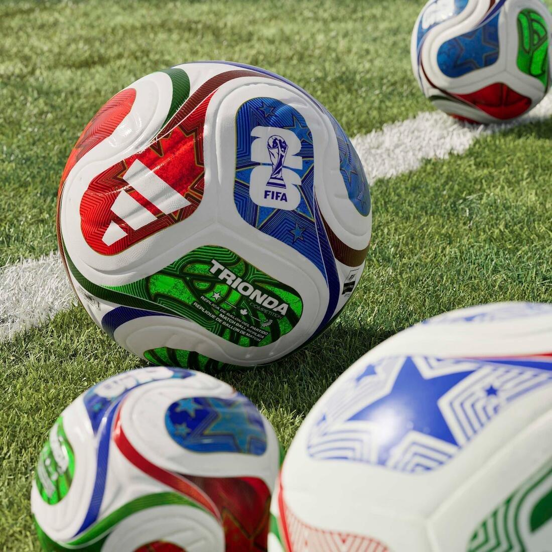 FIFA World Cup 26 Trionda Competition Ball, White, No Color, large image number 3