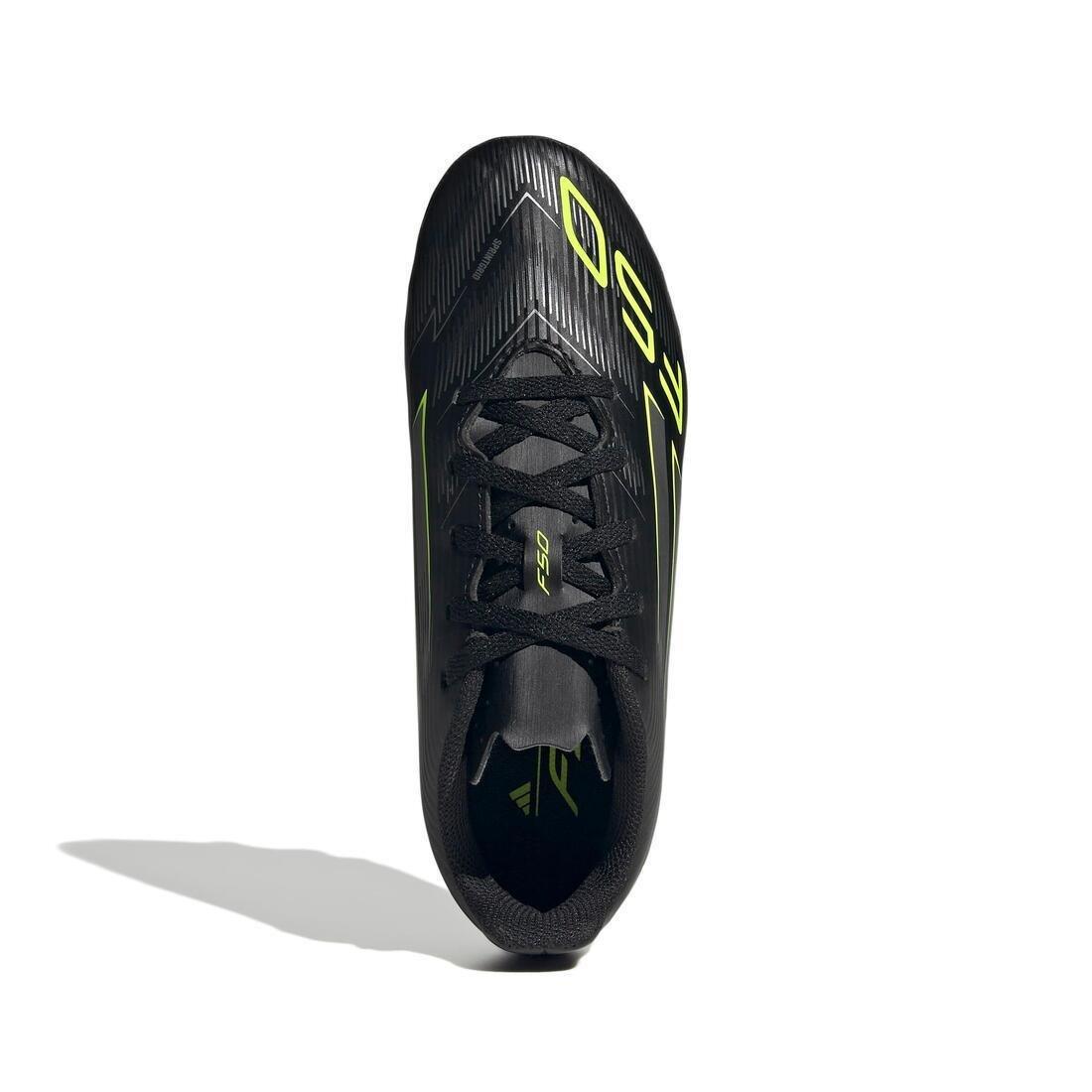 Kids Unisex F50 Club Firm/Multi-Ground Boots, Black, No Color, large image number 3