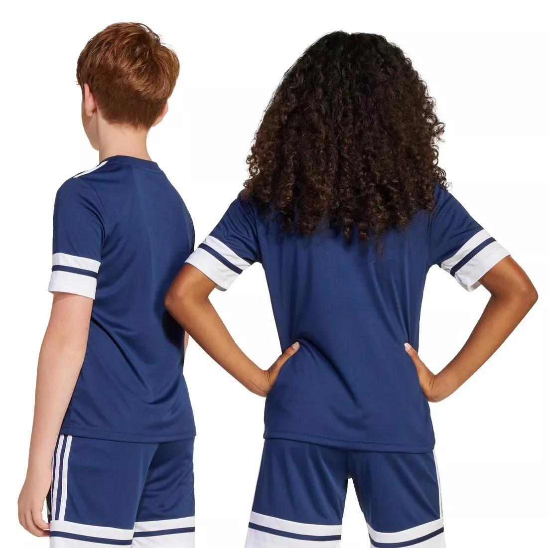Kids Unisex Squadra 25 Jersey, Navy, No Color, medium