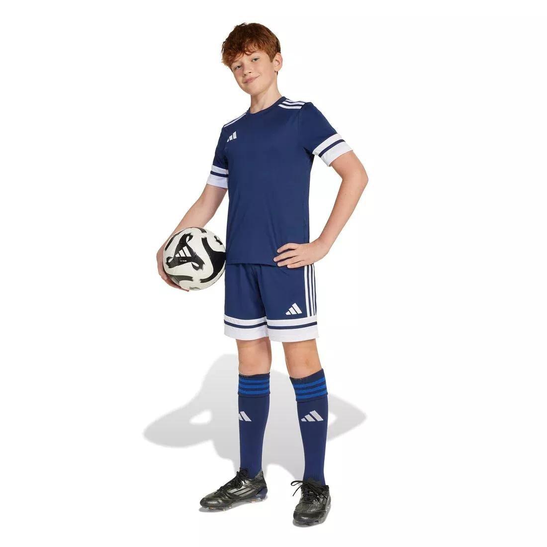 Kids Unisex Squadra 25 Jersey, Navy, No Color, large image number 3