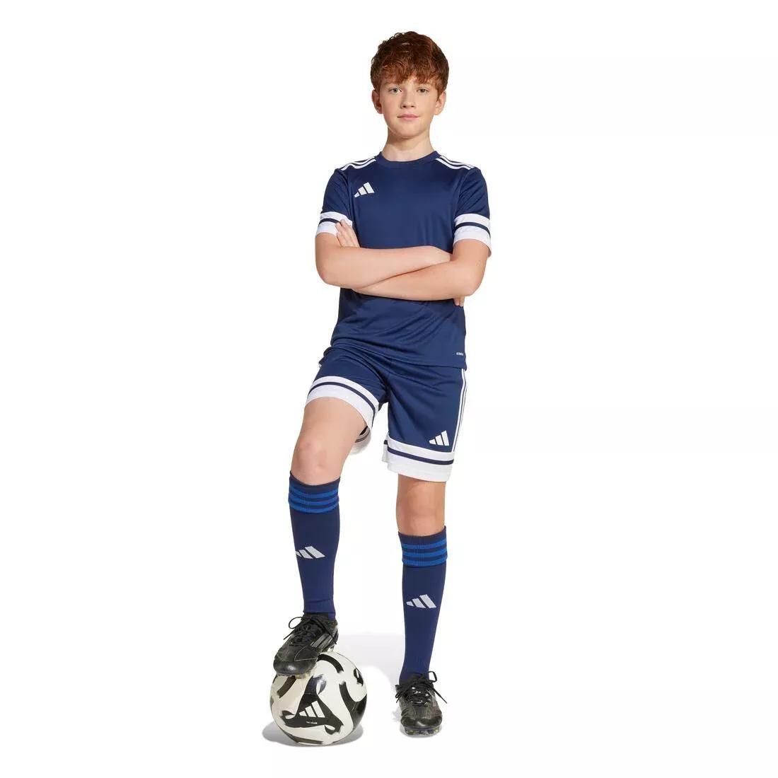 Kids Unisex Squadra 25 Shorts, Navy, No Color, large image number 2