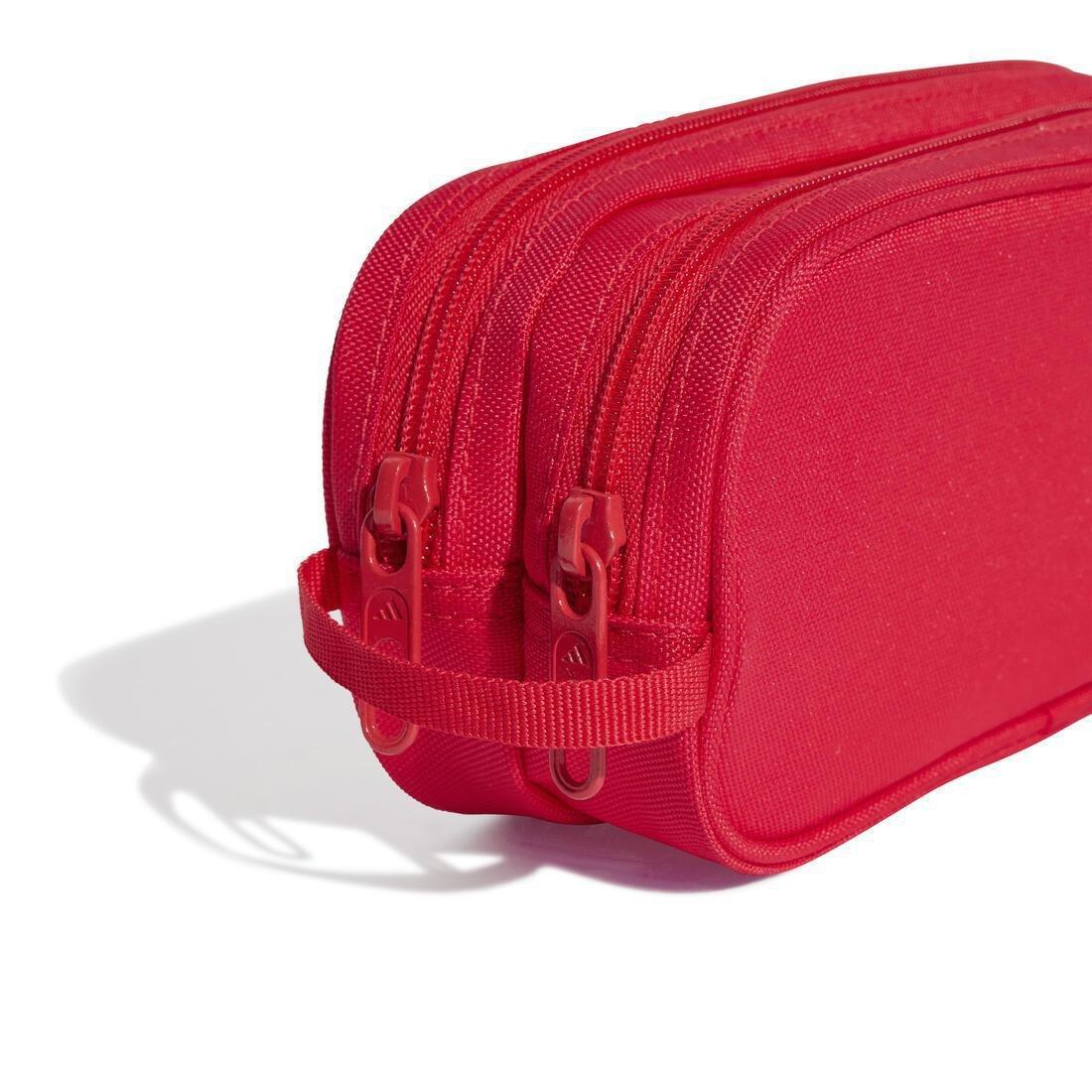 Kids Unisex Two Zipper Pencil Case, Red, No Color, large image number 4